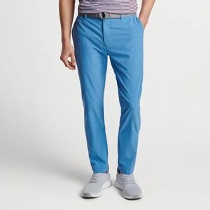 Peter Millar Golf CROWN CRAFTED Trousers Surge Performance Pant Brook Blue 34x30